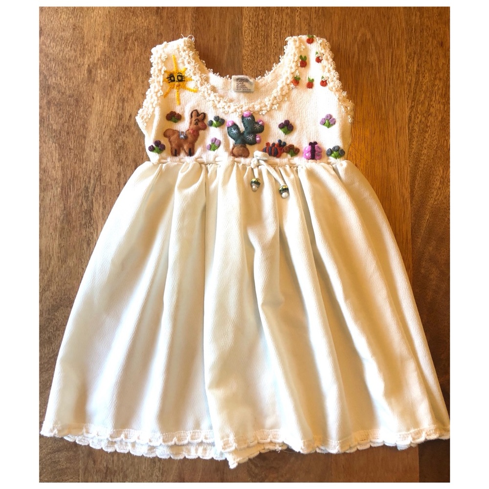 Vintage little girls dress